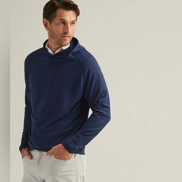 Peter Millar Crown Sport Pine Performance Hoodie - Picture 2 of 3